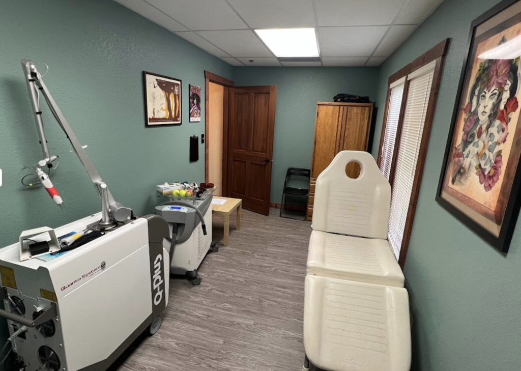 Tattoo removal clinic