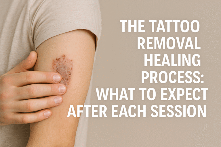 tattoo removal healing process